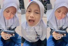 Sebak Berjauhan Daripada Bapa, Netizen Tersentuh Tonton Video Anak Pelaut Terima Wish Birthday