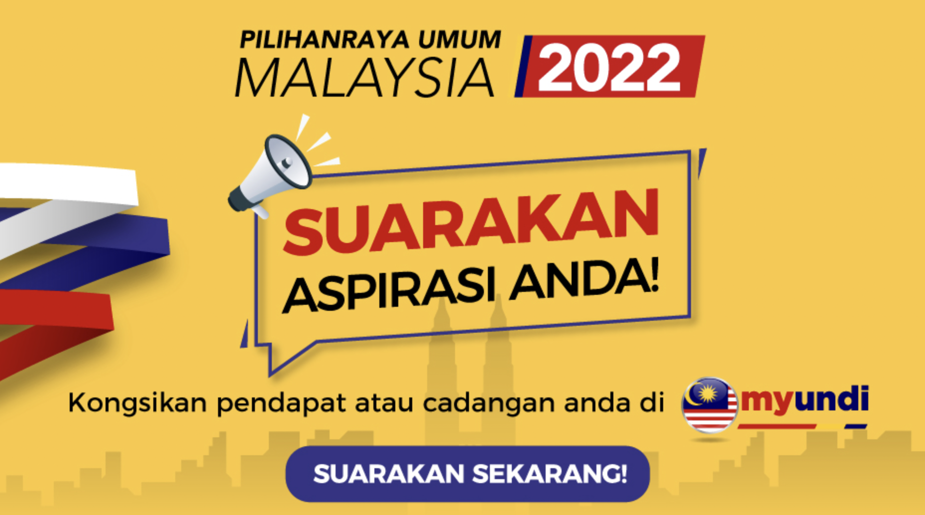 PRU15: Beri Peluang Untuk Seluruh Rakyat Malaysia Suarakan Pendapat, MyUndi Perkenal Ciri Baharu ‘Suara Kita’