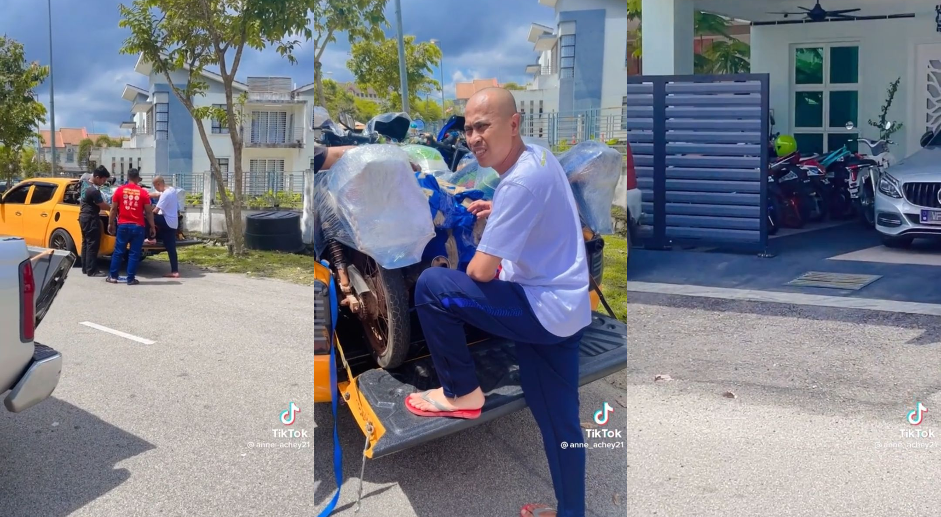 Achey Kena Bebel Dengan Isteri Beli Motor Baru – ‘Motor Apa Lagi B?’
