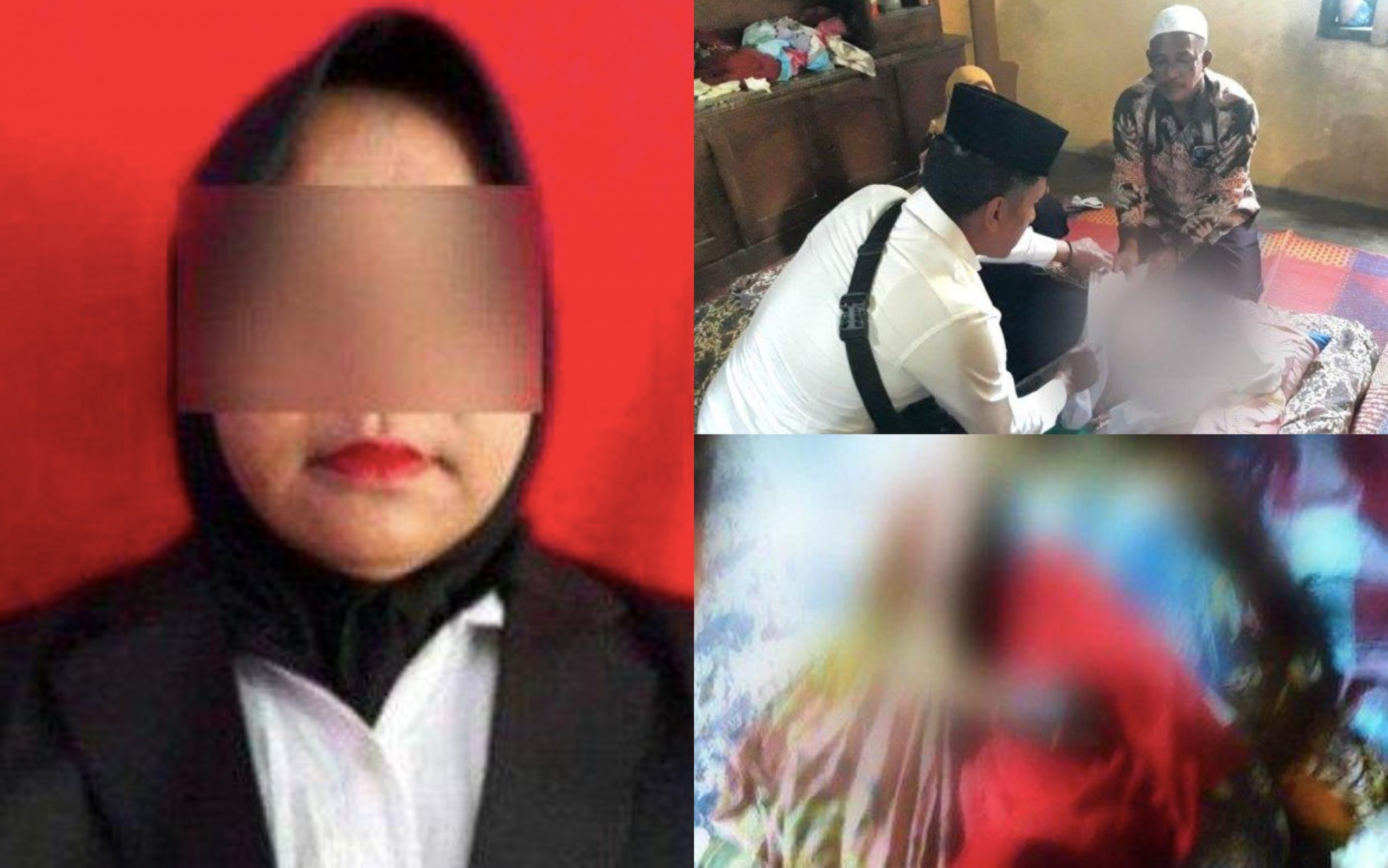 Warga Emas Maut Dibakar Anak Tiri Lepas Solat Subuh, Mayat Melecur Ditemui Masih Bertelekung