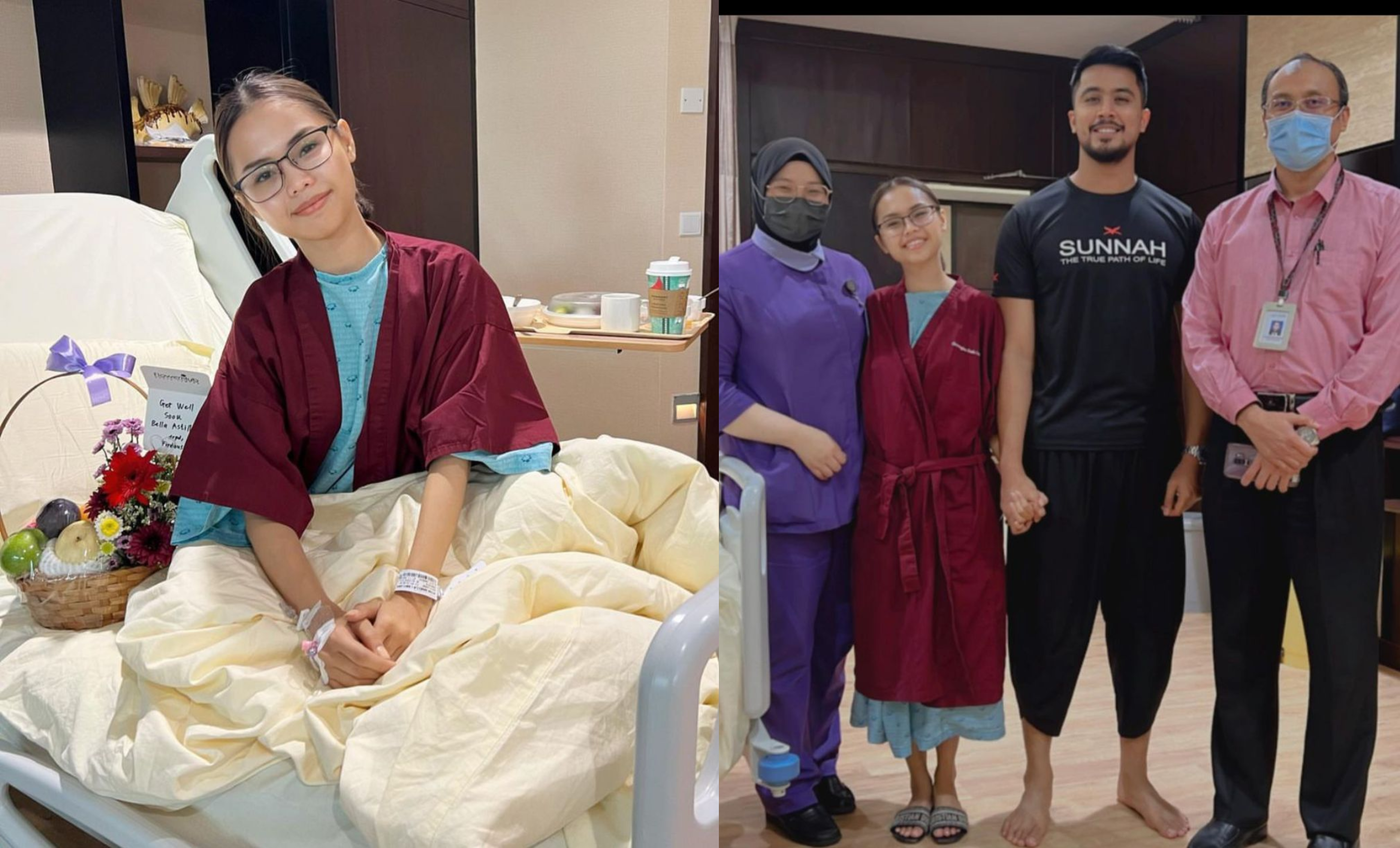 Bella Astillah Kongsi Ucapan Terima Kasih Buat Semua Lepas 4 Hari Masuk Hospital