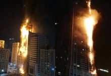 [VIDEO] Bangunan 35 Tingkat Berdekatan Burj Khalifa Di Dubai Terbakar