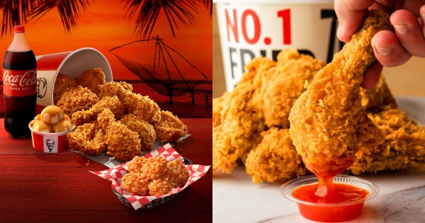 KFC Holiday Bucket Kali Ni Ada Side Dish Baharu, Nuget Udang Buat Ramai Terliur!