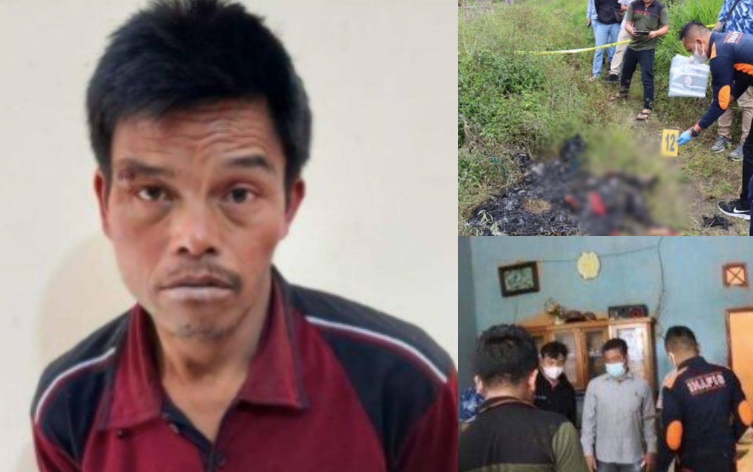 Suami Kerat Isteri Depan Anak Umur 3 Tahun, Organ Dibakar & Direbus Di Belakang Rumah