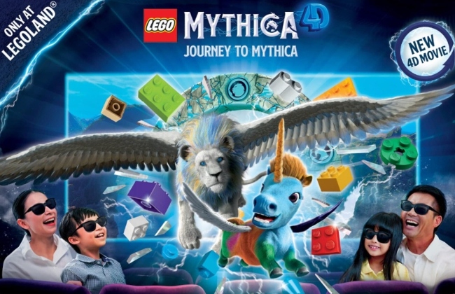 Alami Pengalaman Menyeronokkan Filem 4D ‘Journey To MYTHICA’ Di LEGOLAND Malaysia