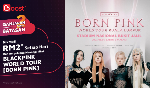 Korang Peminat Tegar BLACKPINK? Ingin Tahu Cara Mudah Korang Boleh Menang Tiket Konsert Diorang? Klik Sini!