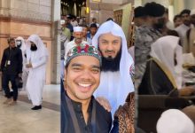 Rezeki Allah SWT! Alif Satar Dapat Bersua Muka Dengan Mufti Menk & Imam Masjidil Haram, Sekali Pakej Bergambar