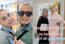 [VIDEO] Kekasih Zarina Anjoulie Ajak Beli Tudung, Netizen Percaya Boleh Dididik – ‘Anju Wanita Yang Baik’