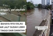 Air Laut Lagi Tinggi Dari Darat, Rakyat Indonesia Jangka Ibu Kota Jakarta Tenggelam Pada Tahun 2030