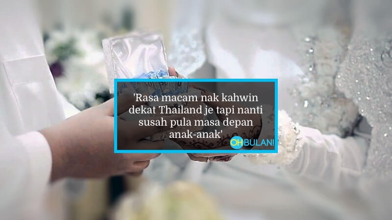 Mak Ayah Tak Restu Sebab Hantaran RM5,000 Je? Anak Sampai Terfikir Nak Kahwin Lari Dekat Thailand