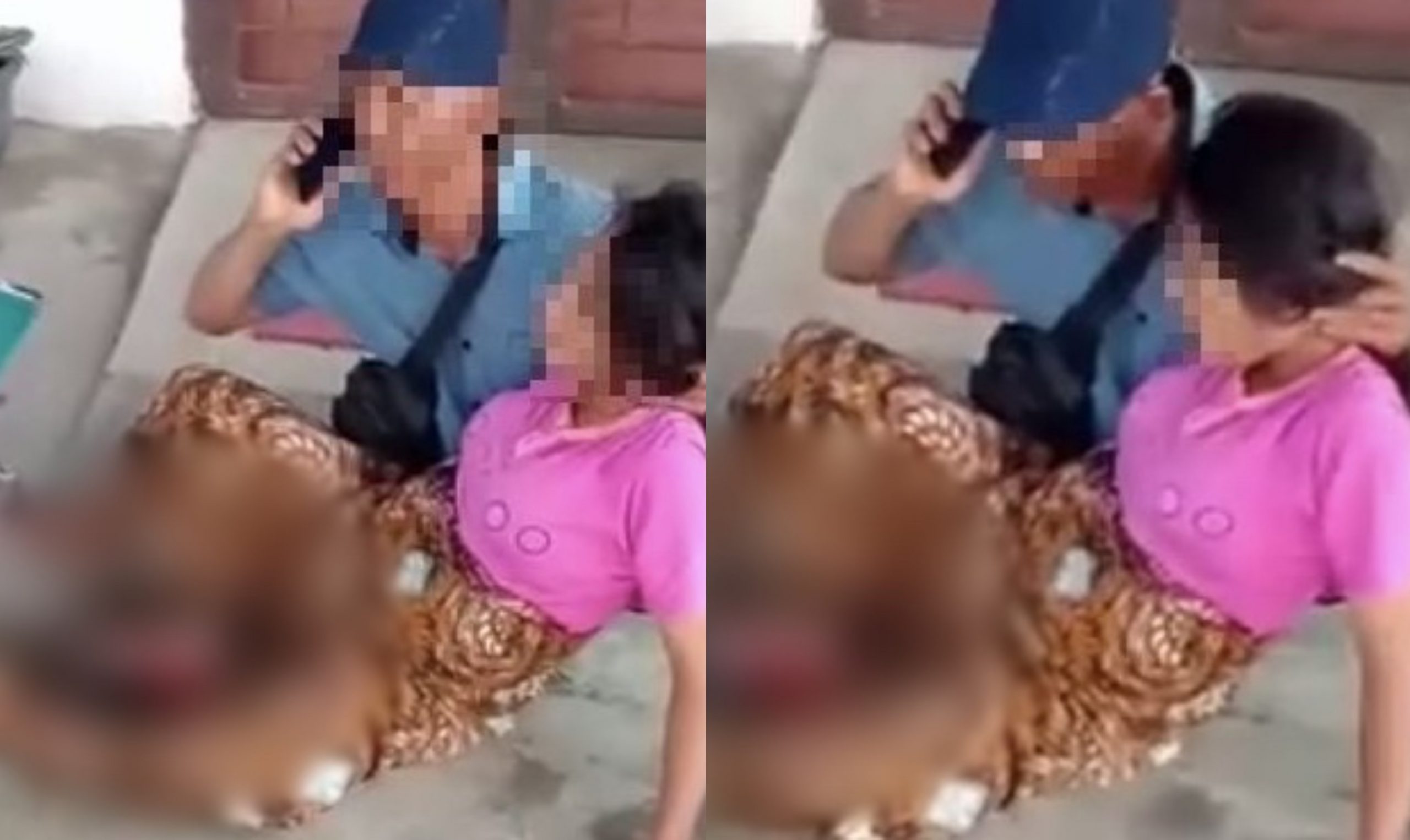 Detik Cemas Ibu Muda Terberanak Depan Pintu Klinik, Bayi Tergolek Celah Kangkang