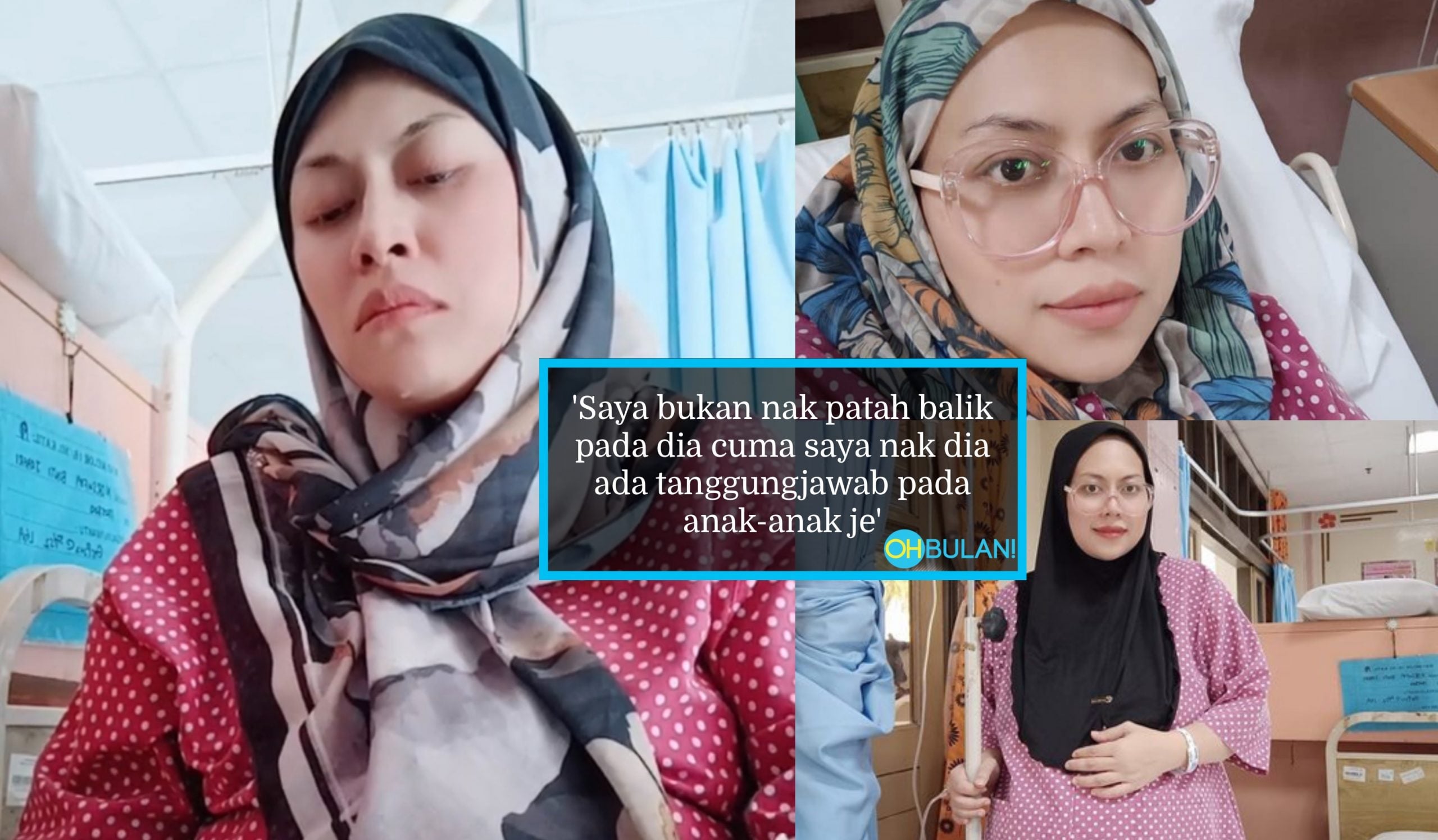 Uruskan Hal Bersalin Sendirian, Wanita Menangis Suami Tak Endah Bila Suruh Datang Wad Azankan Bayi
