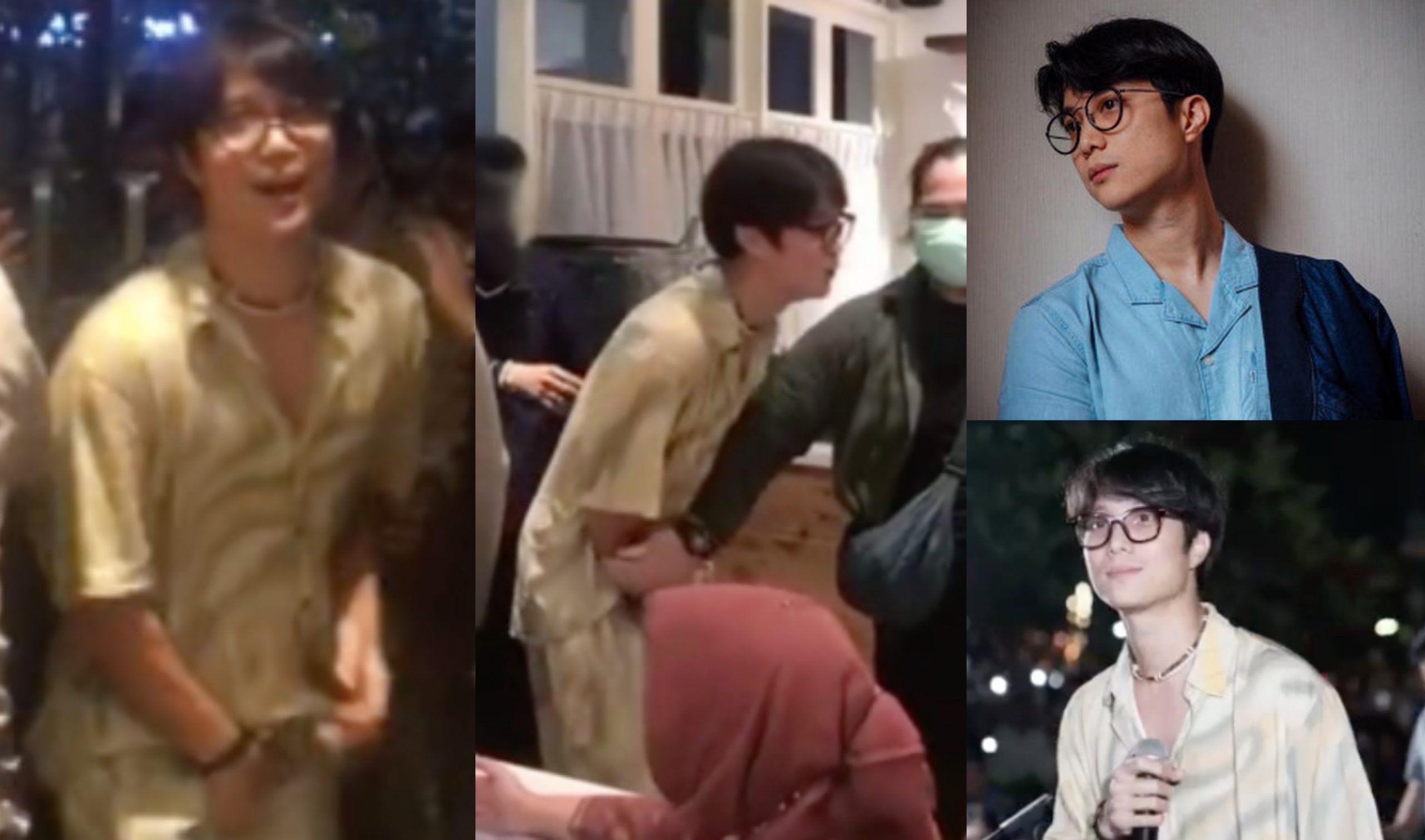 [VIDEO] Dikerumun Peminat Sampai Alat Sulit Kena Ramas, Penyanyi Terus Terduduk Tahan ‘Senak’!