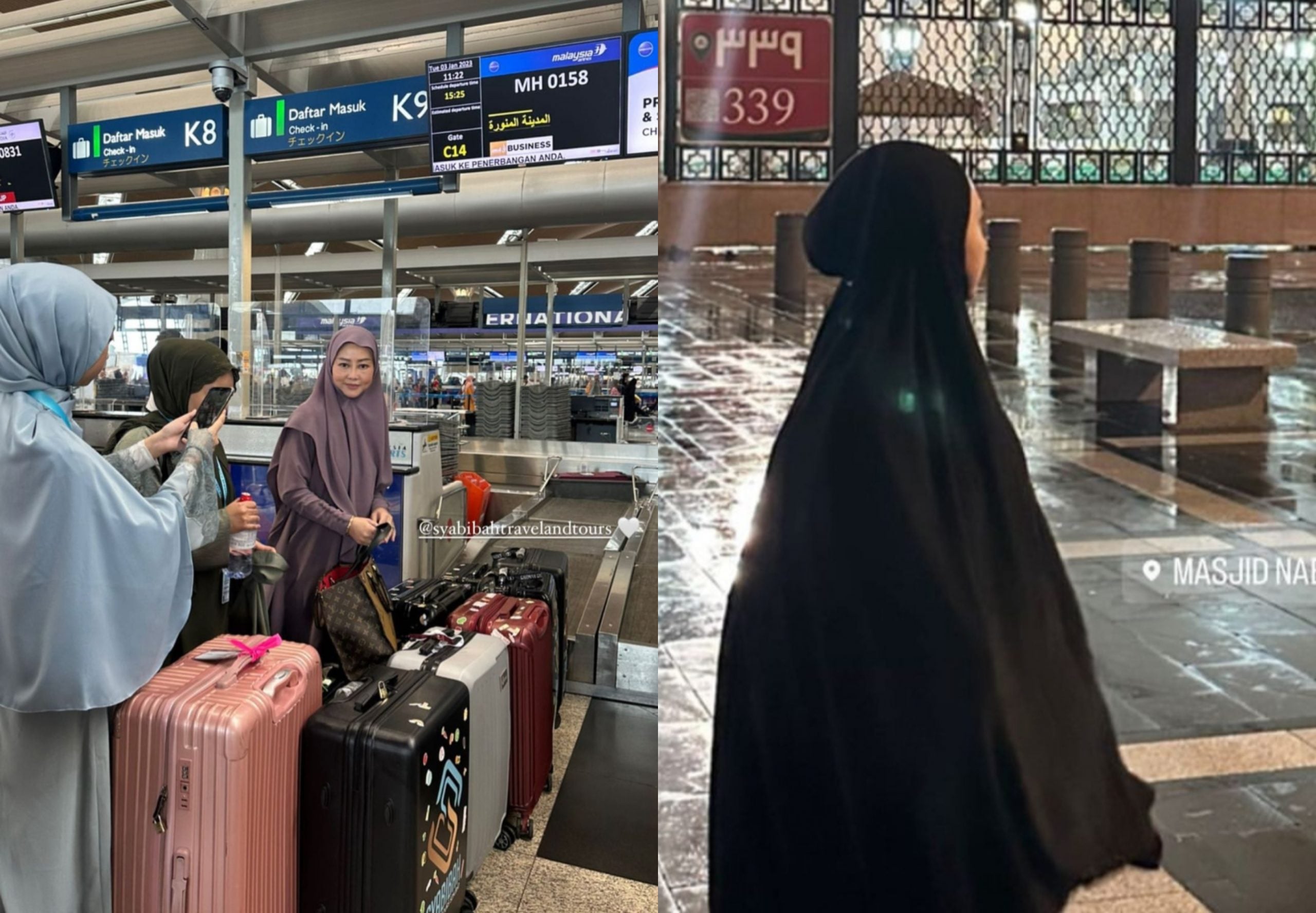Rasa Berdebar Setiap Kali Ke Tanah Suci, Intan Najuwa Bawa Keluarga Tunai Umrah