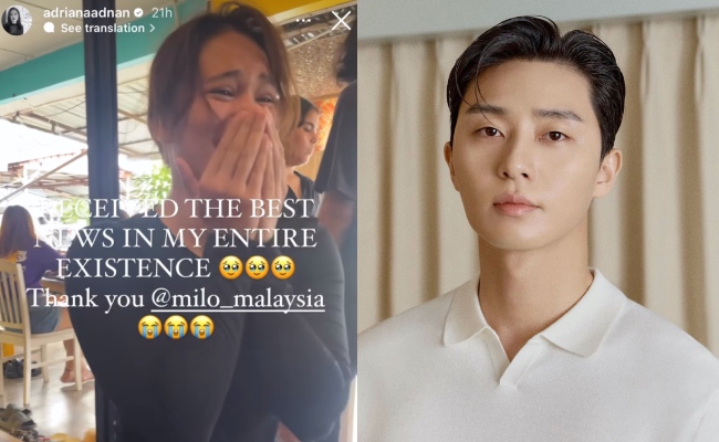 [VIDEO] Terlampau Teruja Bakal Jumpa Park Seo Joon, Adriana Adnan Terus Sujud Syukur