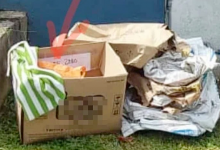 Mayat Bayi Berbalut Kain Ditemui Dalam Kotak Sampah
