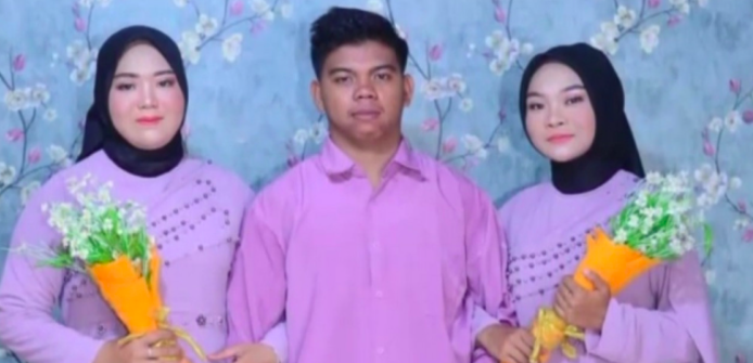 Kahwin Dua Sekaligus, Pekerja Sawit Ajak Isteri-Isteri Tinggal Satu Rumah – ‘Mereka Bertiga Kawan Baik’