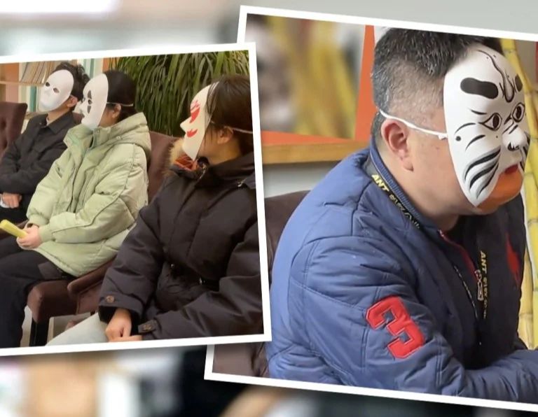 Syarikat Di China Raih Pujian, Buat Temu Duga Pakai Topeng Muka Sebab …