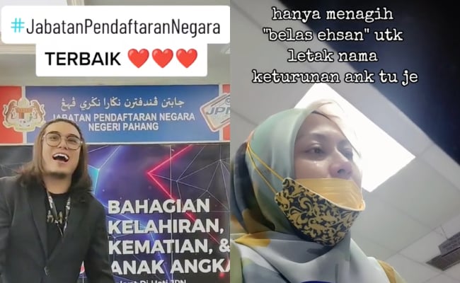[VIDEO] Suami Influencer Hadir Ke JPN, Selesaikan Isu Pendaftaran Nama Anak