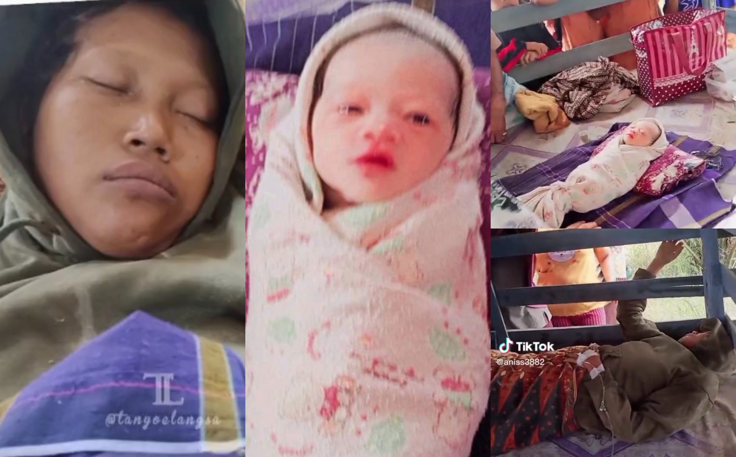 Tular Video Wanita Sakit Mental Lahirkan Bayi Di Tepi Jalan, Netizen Desak Buat DNA Cari Pelaku