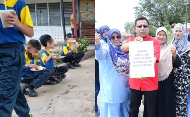 Murid Terpaksa Makan ‘Bersepah-Sepah’, Kantin Rosak Lebih Lima Tahun