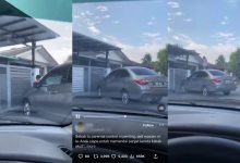 Viral Aksi Kanak-Kanak Panjat & Main Atas Bumbung Kereta Jiran, Netizen Tanya ‘Anak Siapa Ni?’