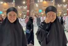 [VIDEO] Daiyan Trisha Menangis Terharu Dapat Rasai Suasana Hujan Di Tanah Suci