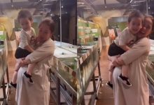 [VIDEO] Netizen ‘Kecut Perut’ Tengok Emma Maembong Dukung Anak Masa Sarat Hamil