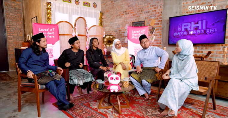 Dibawakan Khas Oleh foodpanda, Team SEISMIK TV Kembali Lagi Dalam Raya Hari Ini 2.0
