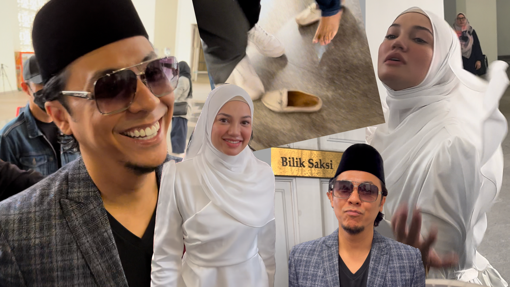 [VIDEO] Kasut Wartawan Tercabut, Syamsul Terus Balik Sebab Penat, Sarah Flip Tudung! Ini 10 Momen Perbincangan Cerai 18 April