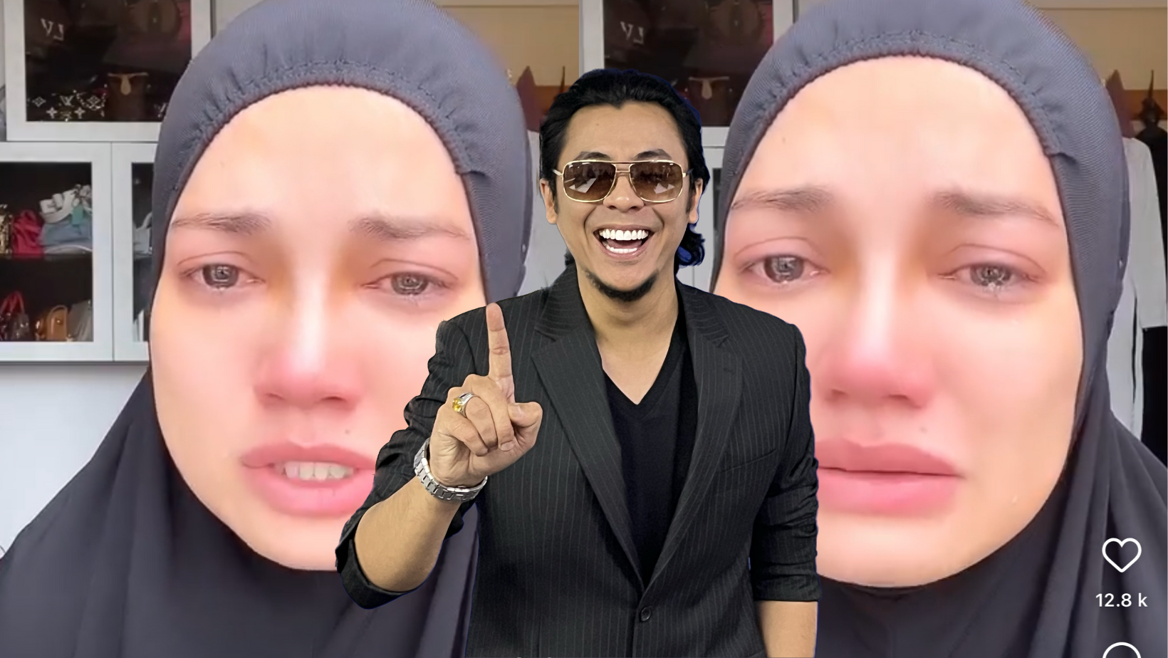 ‘Aku Menyesal Berkahwin Dengan Kau’ – Puteri Sarah Penat Layan Drama Syamsul
