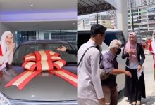 [VIDEO] Tersentuh Tengok Warga Emas Gigih Kerja Dengan Jalan Bongkok, Isteri Alieff Irfan Hadiahkan Kereta