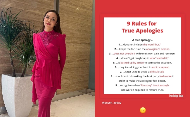 Muat Naik Cara Mohon Maaf Dengan Betul, Diana Danielle ‘Perli’ … ?