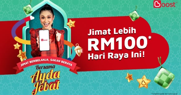 Nak Duit Raya Percuma & Jimat RM100, Ayda Jebat Kongsi Tips Raya Sakan Guna Boost!