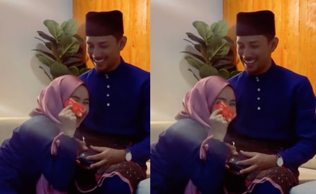 [VIDEO] Bukan Kaleng-Kaleng! Fendy Bakry Tak Bagi Duit Raya, Hulur Kad ATM Terus Dekat Isteri