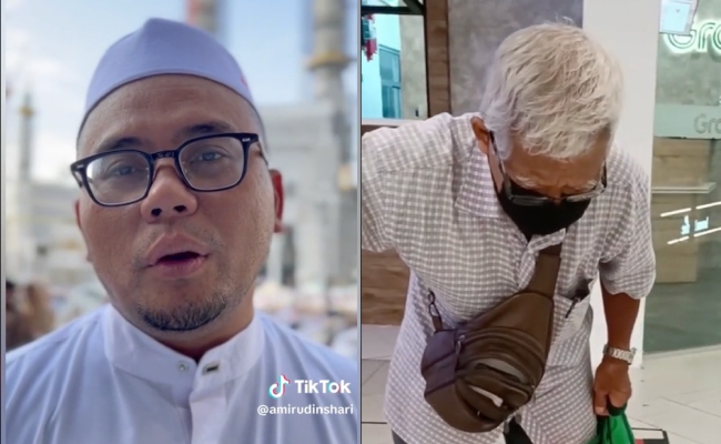 Tersentuh Lihat Warga Emas Jadi Penghantar Makanan, MB Selangor Nak ‘Sponsor’ Tunai Umrah