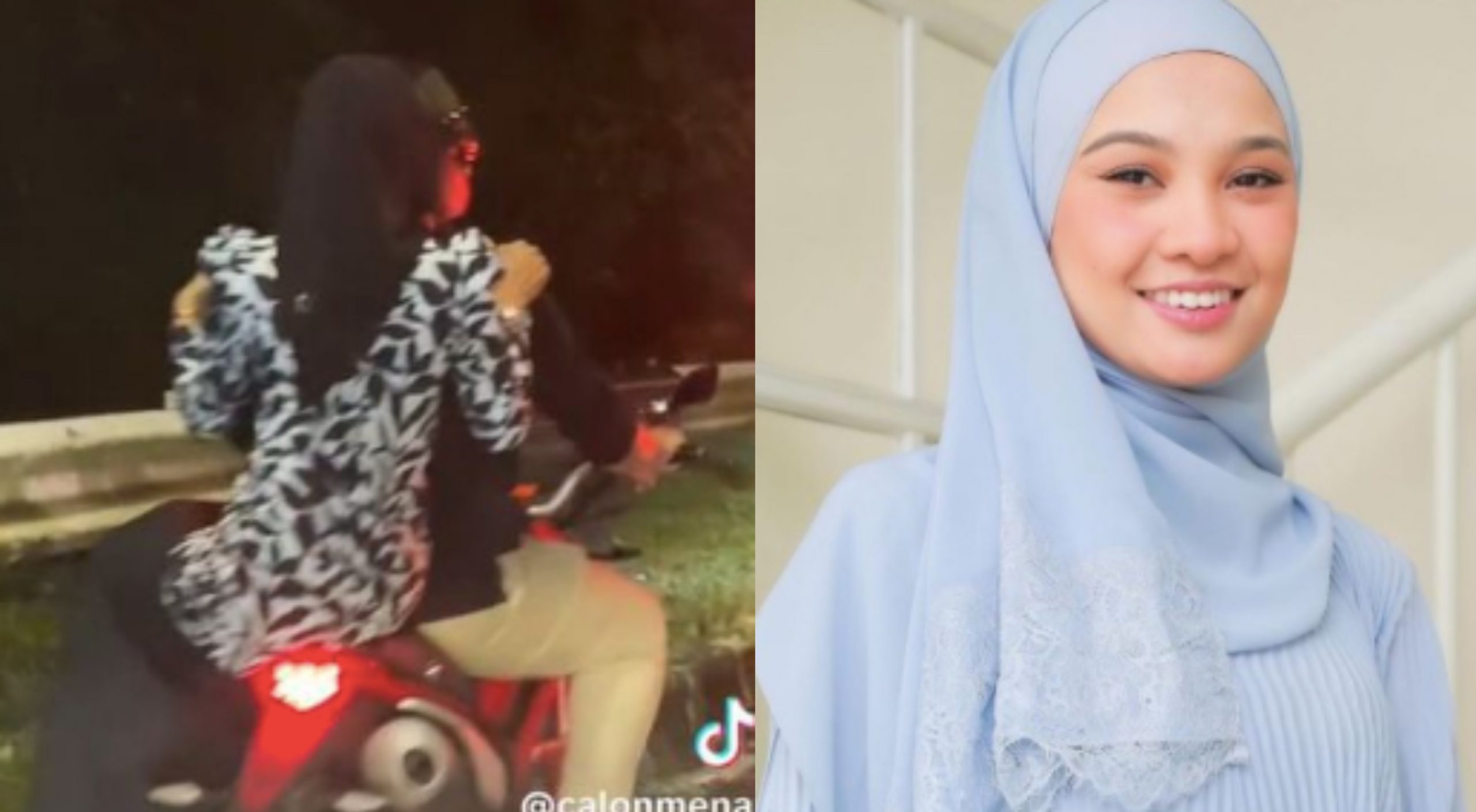 [VIDEO] Terperangkap Dalam Jem, Nabila Razali Selamba Naik Motor Pergi Show…