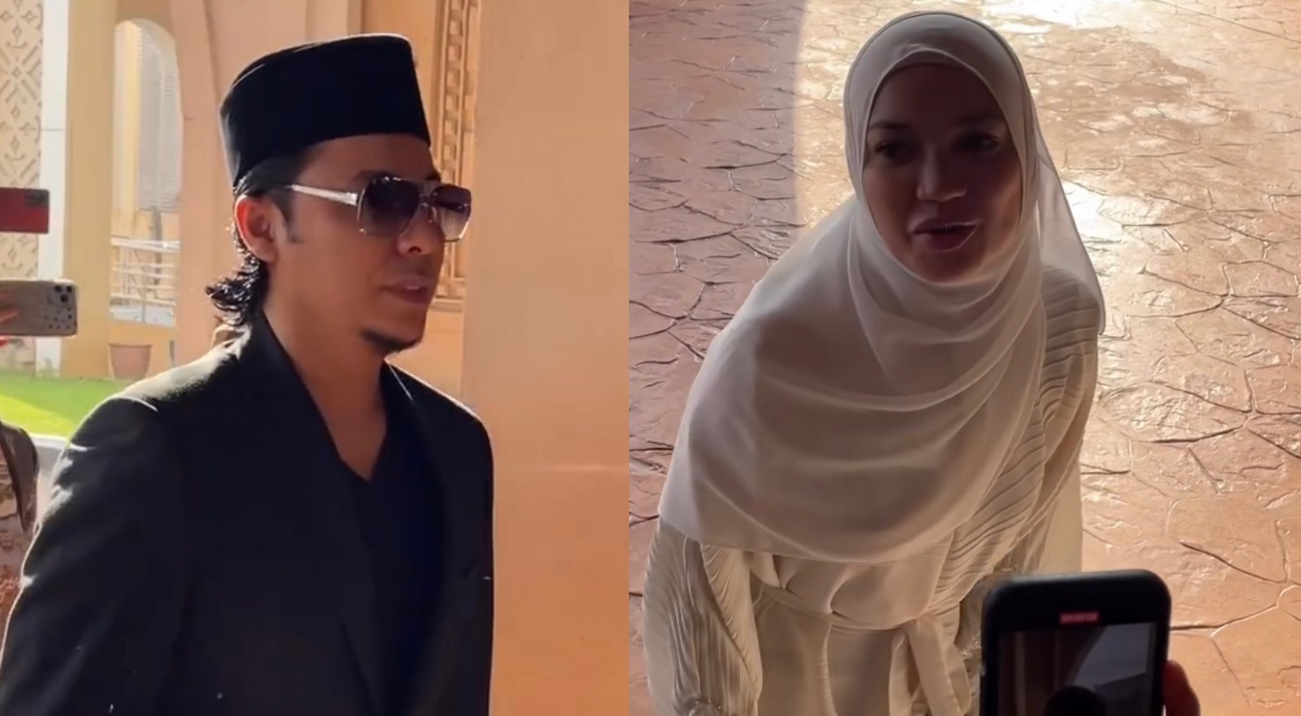 Syamsul Tenang Tiba Di Mahkamah, Puteri Sarah Harap Boleh Bawa Haluan Masing-Masing