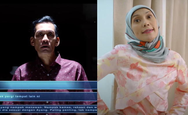 [VIDEO] Netizen Terhibur Tengok Iklan Raya Faizal Hussein Pilih Baju Isteri – ‘Salah Bagi Jawapan, Naya ..’