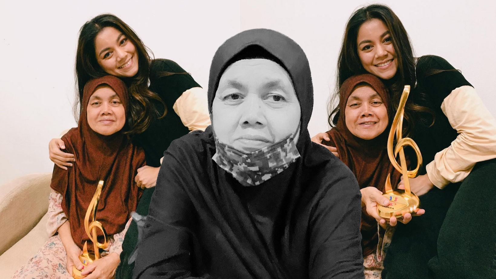 Ibu Kaka Azraff Meninggal Dunia Akibat Serangan Jantung