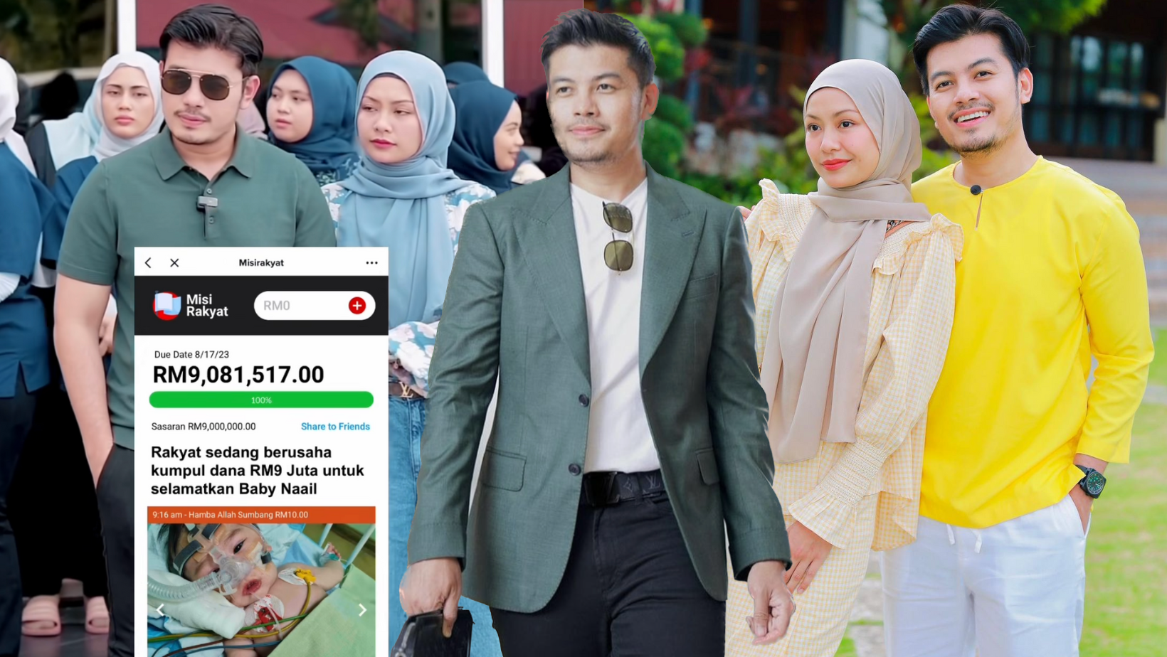 Netizen Puji Hafiz Mahamad Derma RM100,000 Kepada Baby Naail -‘Jutawan Berjaya Yang Selalu Gunakan Bisnes Untuk Bangunkan Orang Susah’