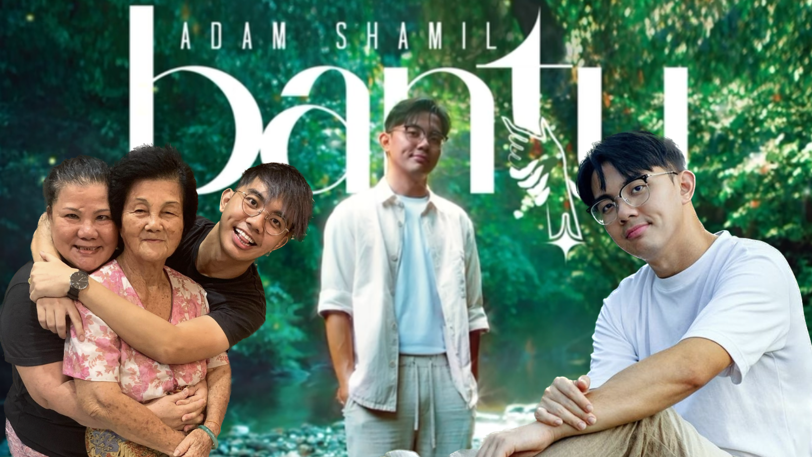 Lancar Lagu ‘Bantu’, Adam Shamil Dedikasi Pada Ibu & Nenek Tersayang