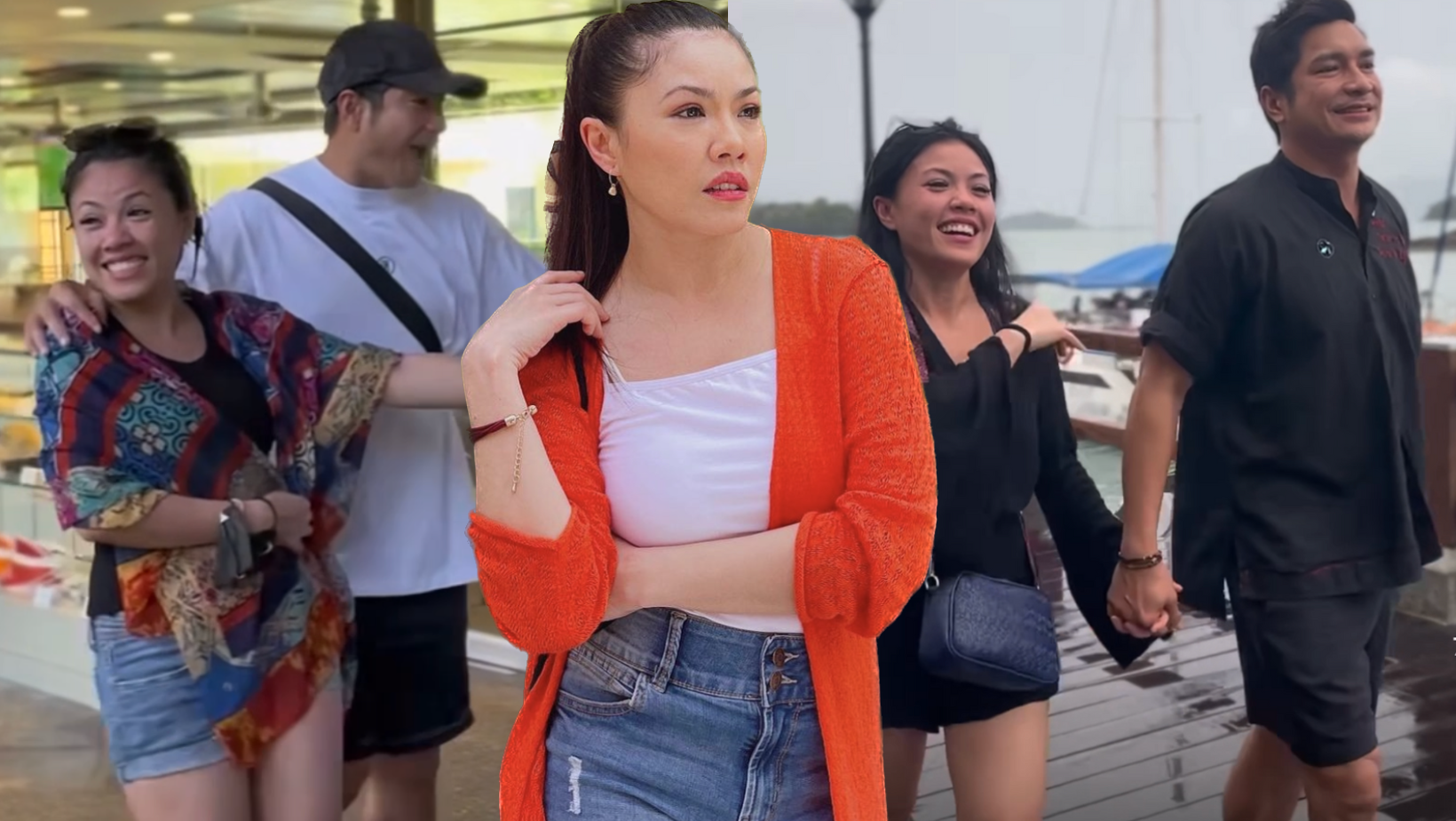 [VIDEO] Pamer Aksi Mesra Berpelukan & Berpegangan Tangan, Tiz Zaqyah & Keith Foo Bercinta?