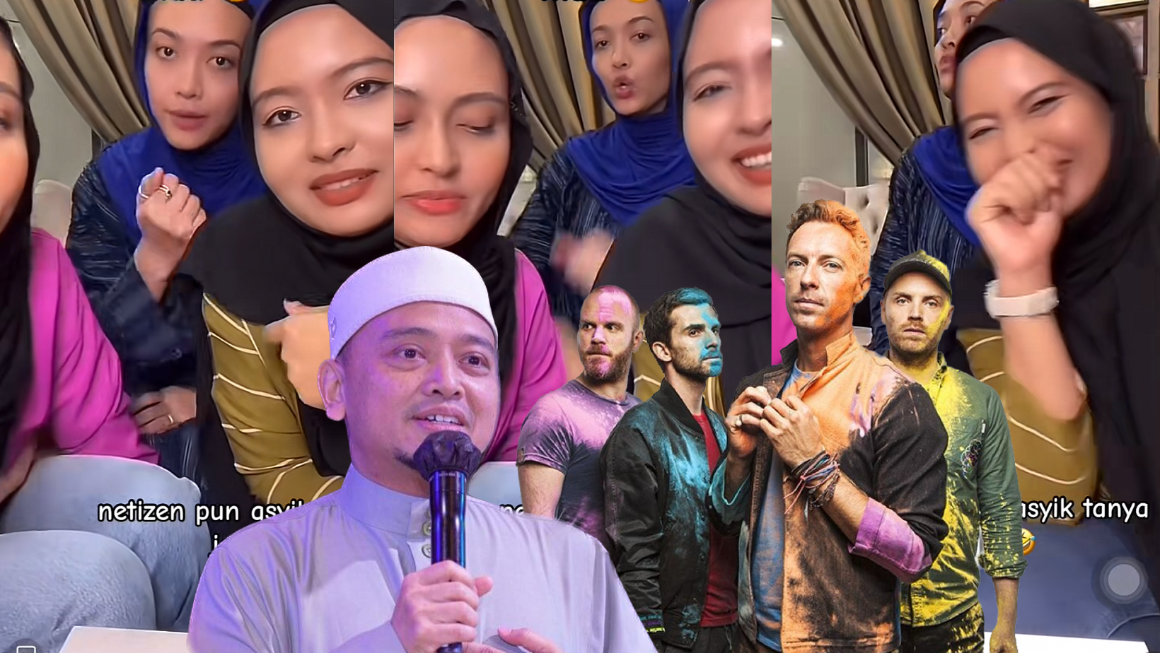 Peminat Tanya Fasal Konsert Coldplay, The Melvins Nak Tiket Ustaz Wadi