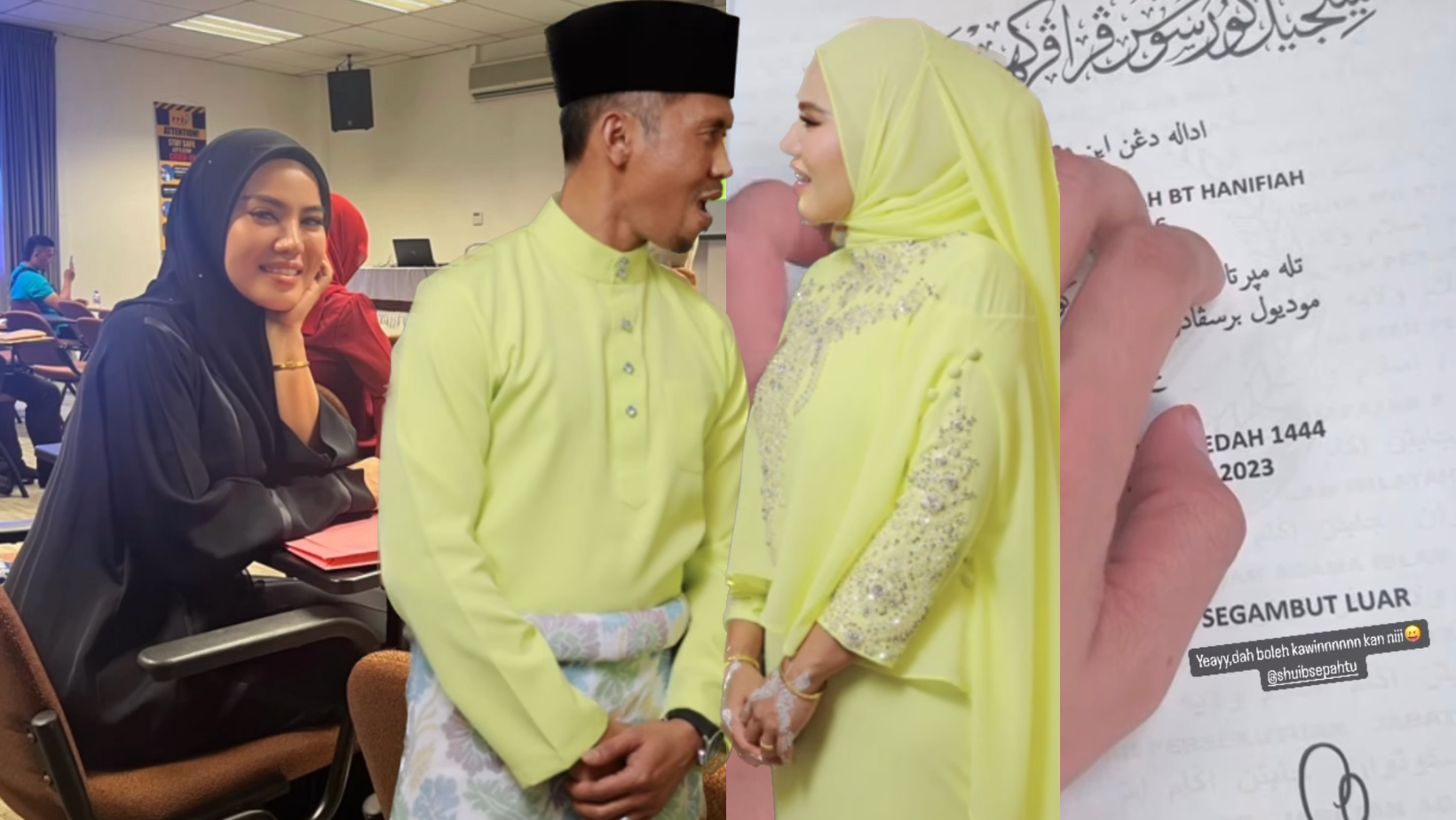 Jadi Peserta Tertua Di Kursus Perkahwinan, Watie Hanifiah Tak Sabar Nikahi Shuib