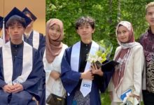 [VIDEO] ‘Handsomenya Macam Orang Jepun!’ – Anak Sulung Aaron Aziz Berjaya Genggam Pra Diploma