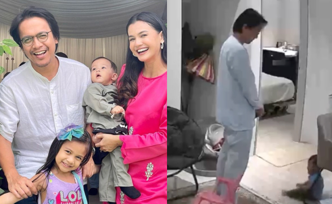 Azwan Kombos Tenang Anak Tersembam Jatuh Dari Kerusi, Perjelas Bukan Kepala Dulu Jatuh Ke Lantai