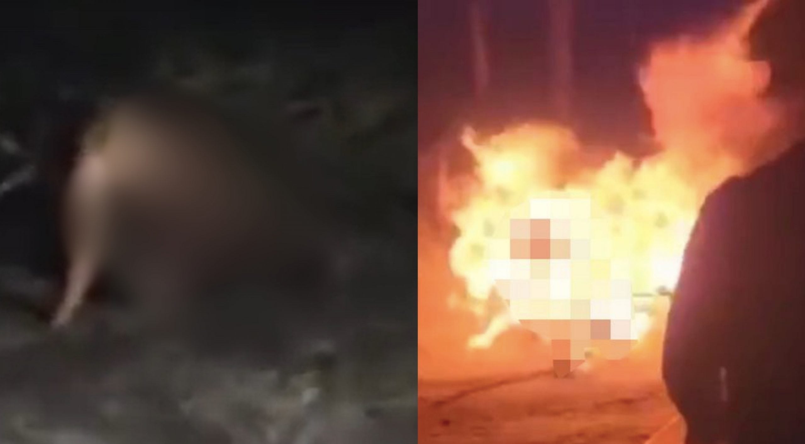 Tular Video Lelaki Maut Selepas Dibogel & Dibakar Hidup-Hidup
