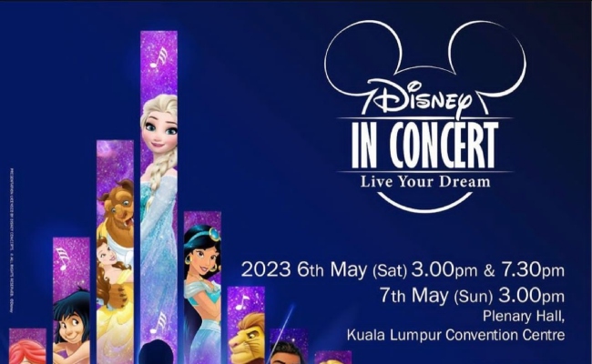 Selami Dunia Penuh Fantasi Dalam Disney In Concert: Live Your Dream