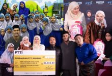 Iman Troye & MK-Clique Bersama PTTI Rai Anak Yatim, Beri Sumbangan RM15,000